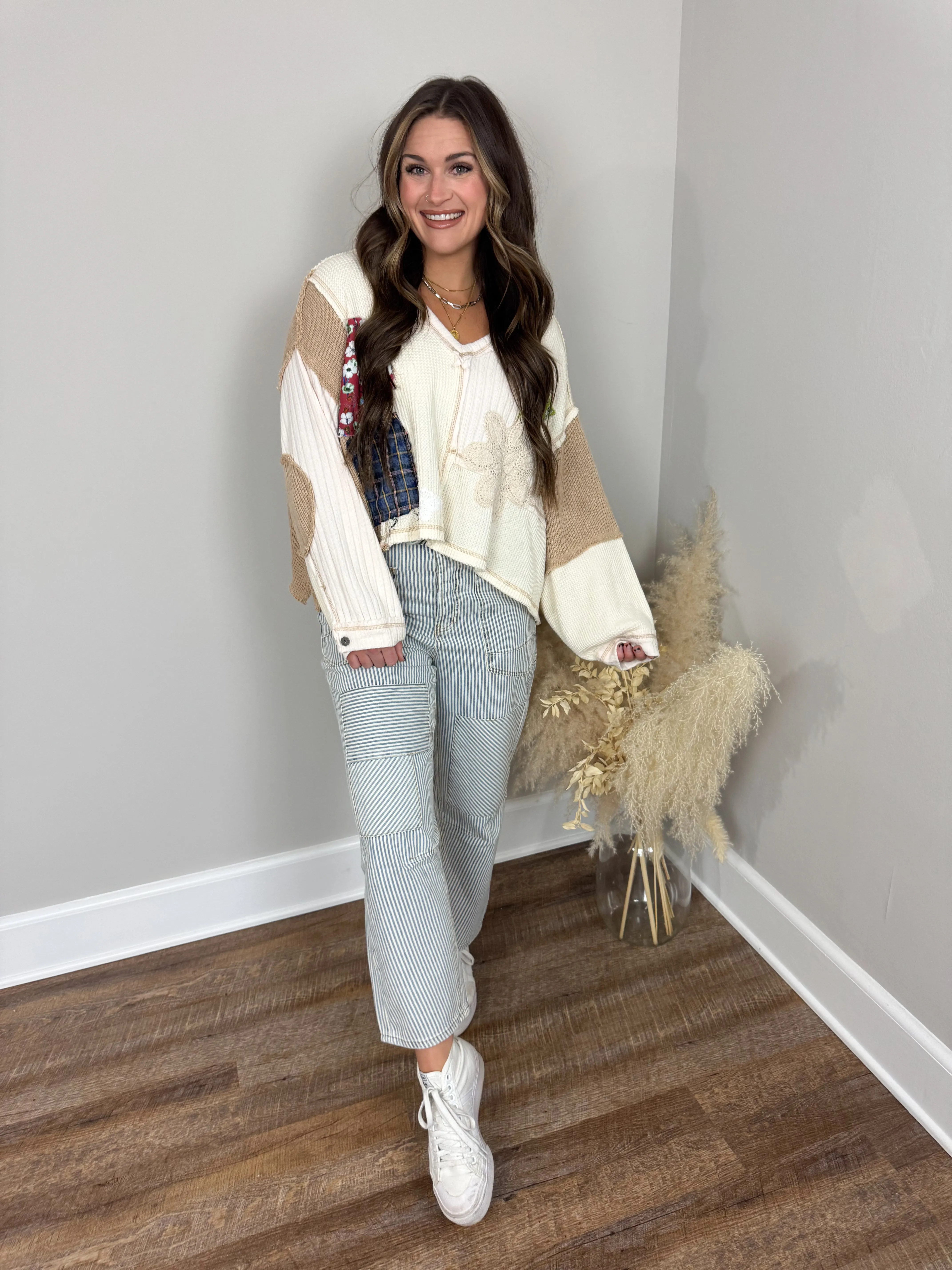 Anton Striped Jeans