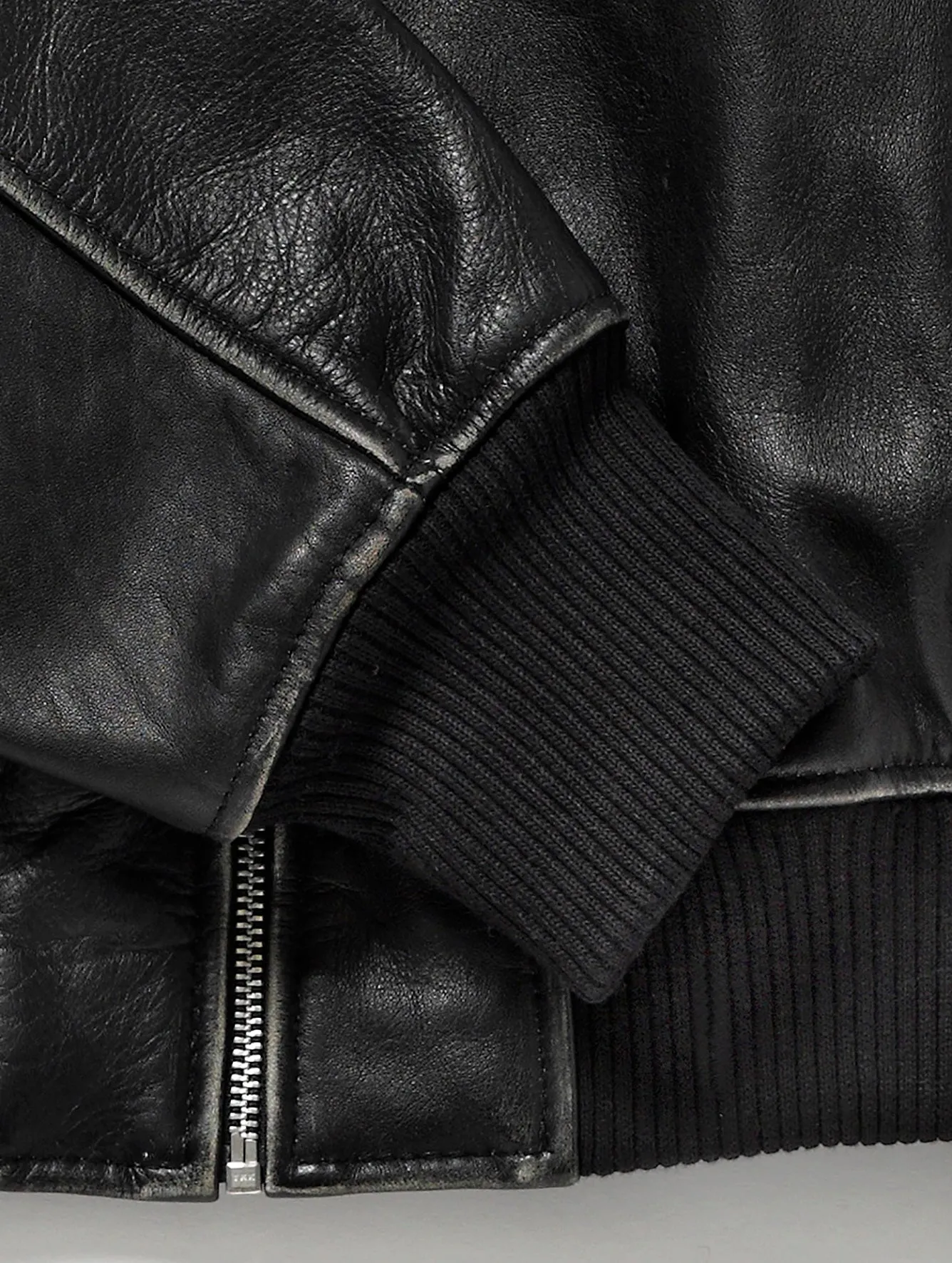 Billie black distressed