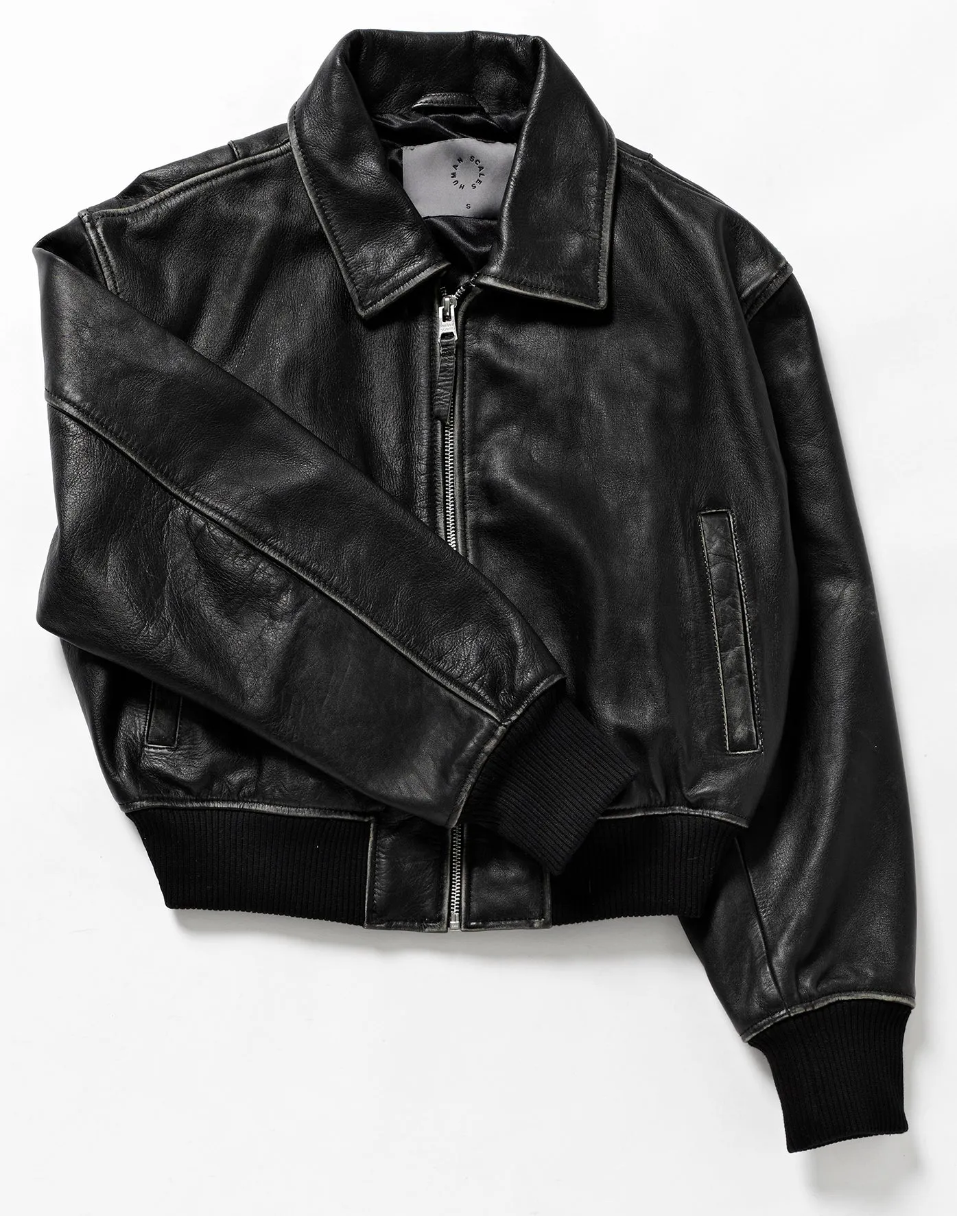 Billie black distressed
