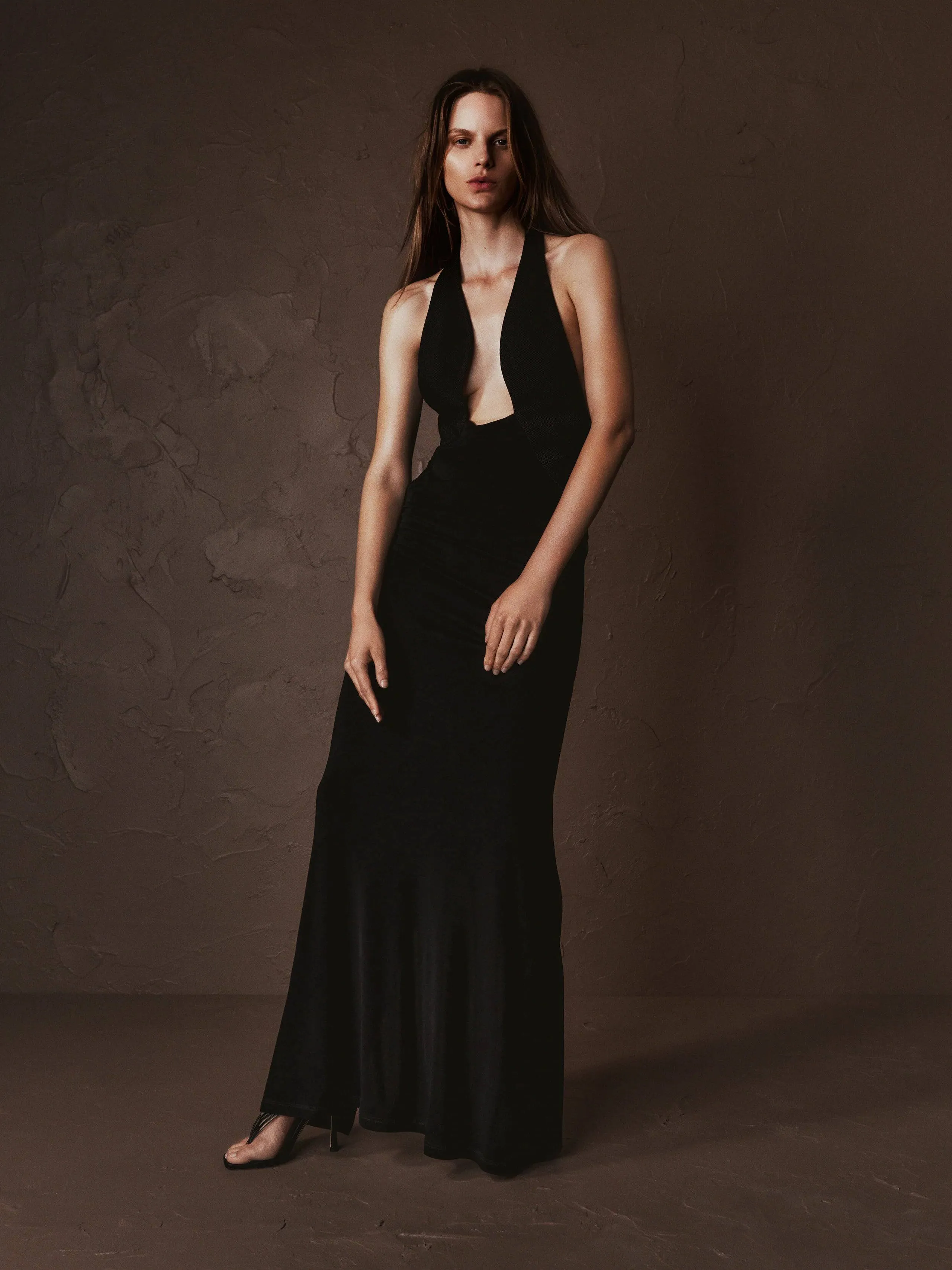 Christopher Esber - Tailored Sloped Halter Dress