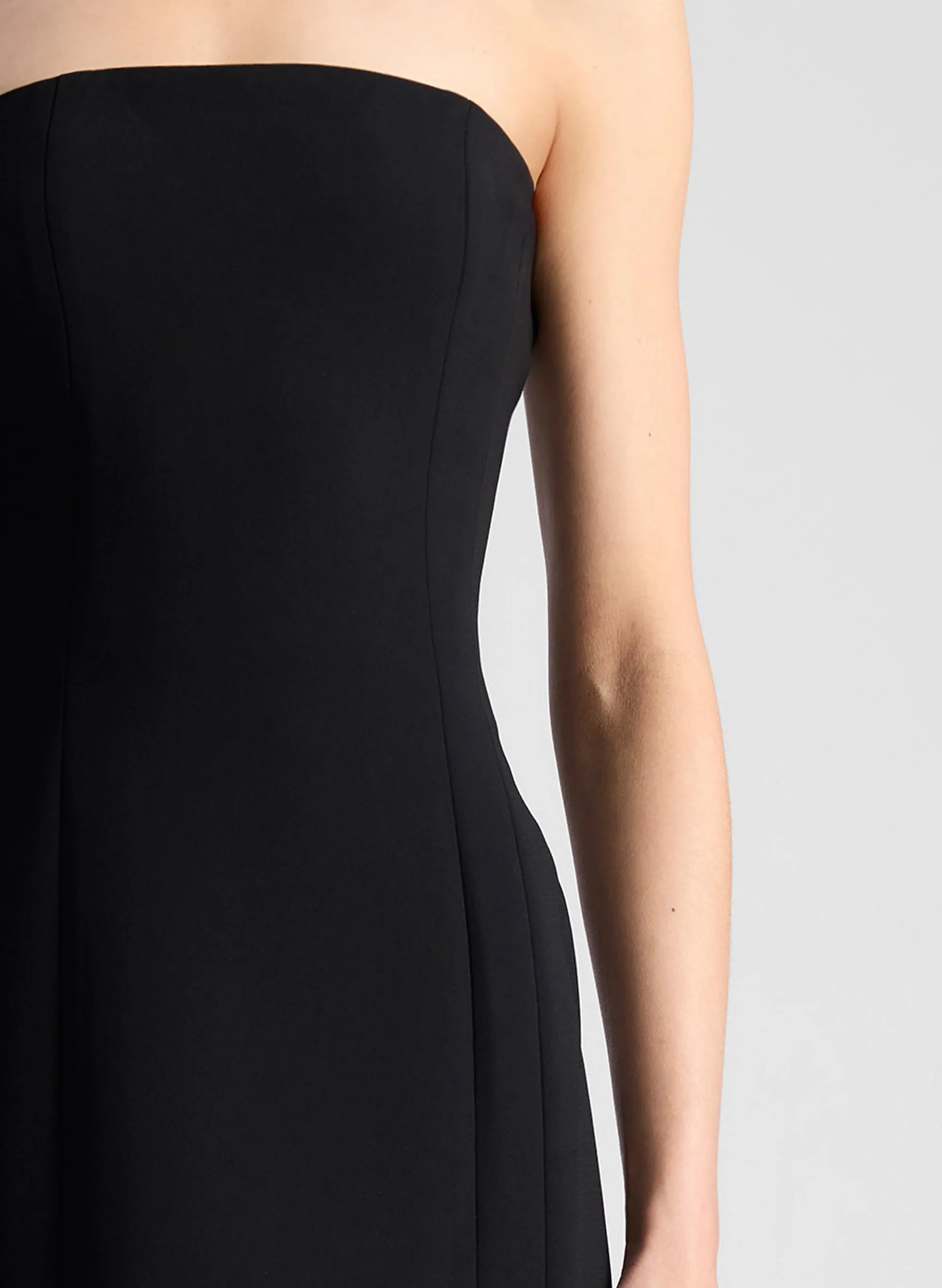 Elizabeth Strapless Midi Dress