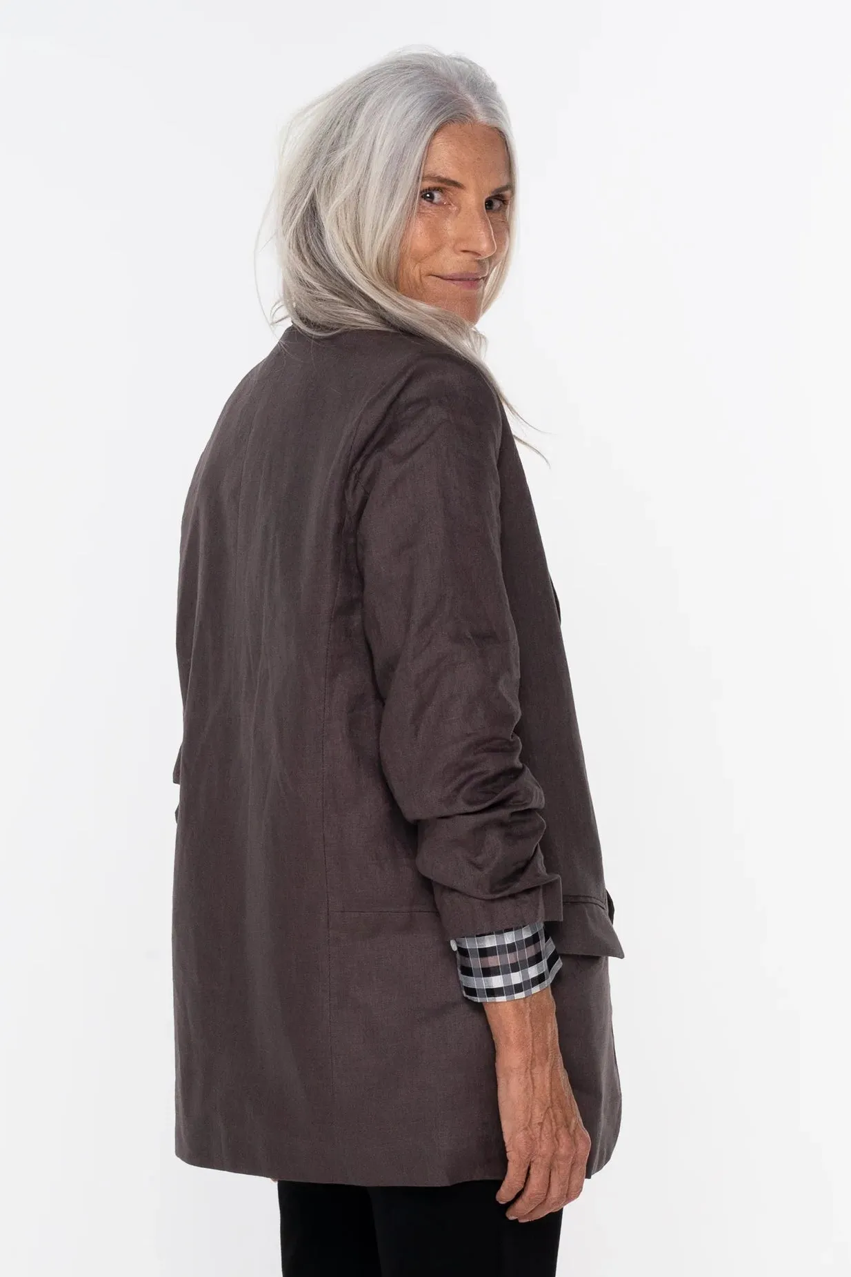 Stylish Fossil-Colored Jacket