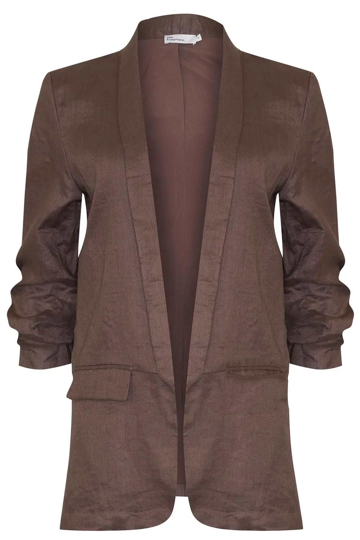 Stylish Fossil-Colored Jacket