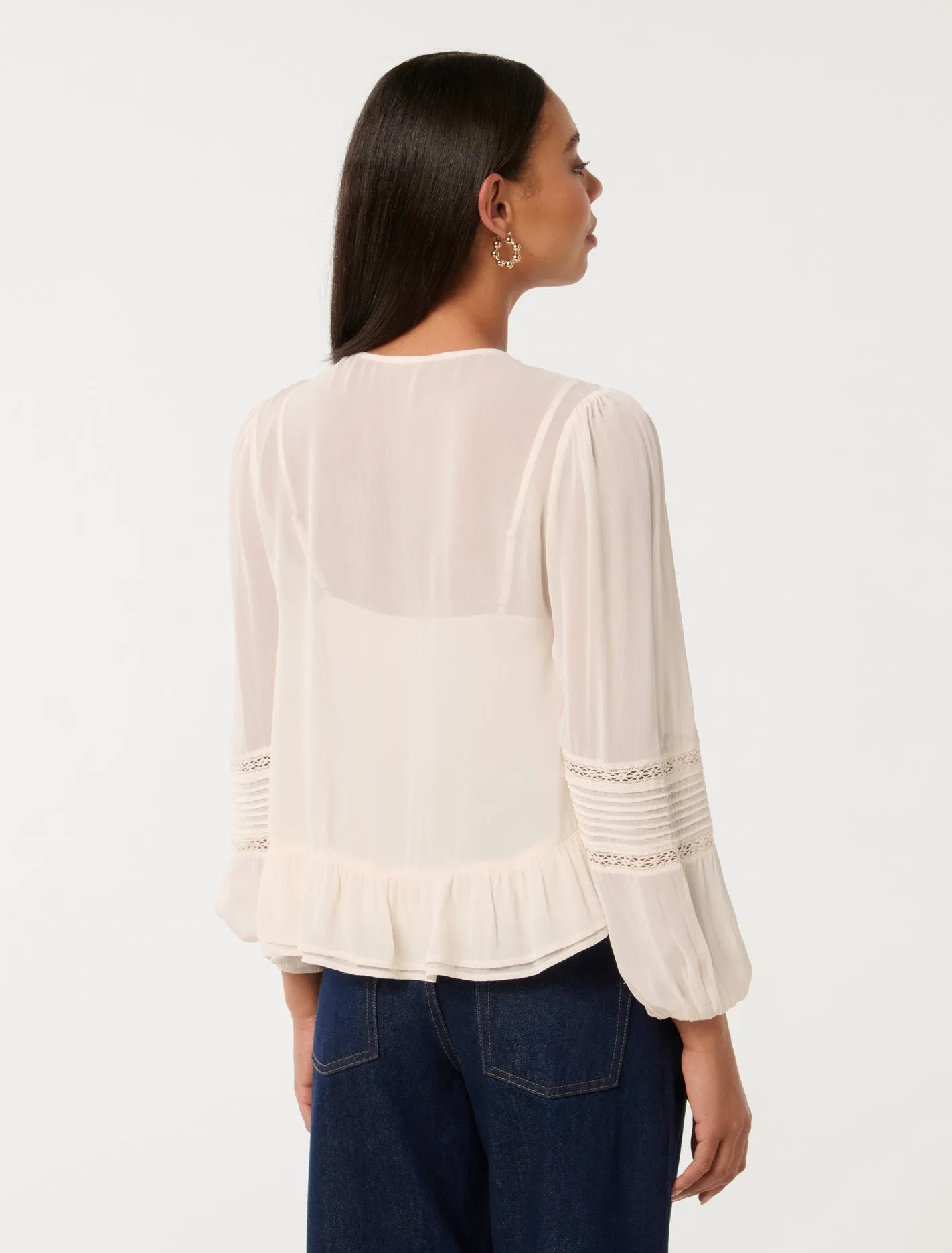Hartley Lace Trim Top