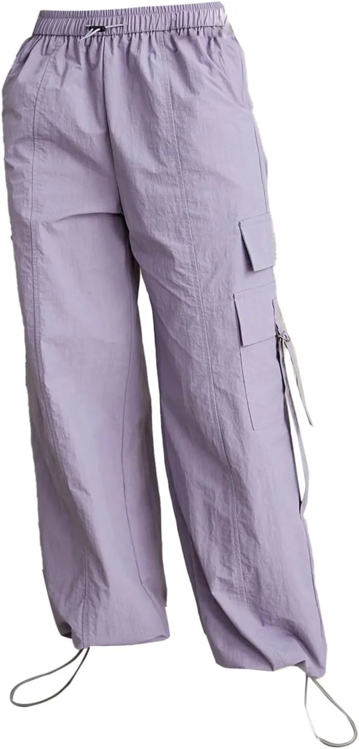 High Waisted Cargo Pants for Women Corduroy Wide Leg Straight Casual Pants Womens High Waisted Cargo Pants Women