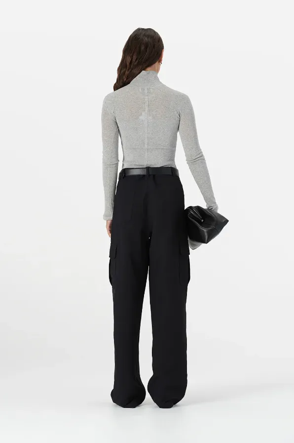 Odette Knit Top Grey Marle