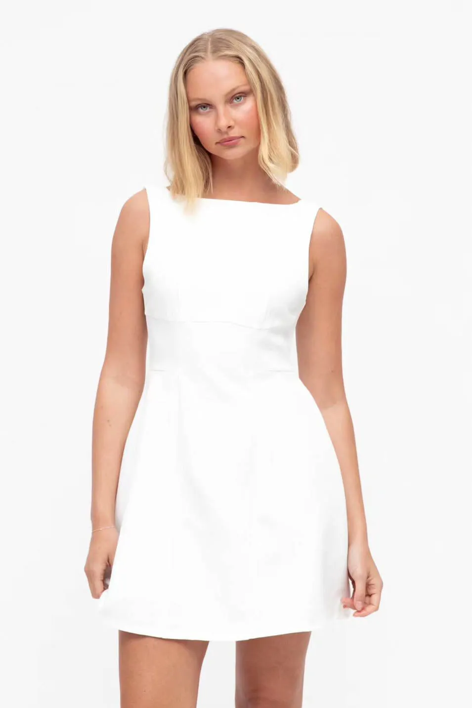 Tarsha Mini Dress White