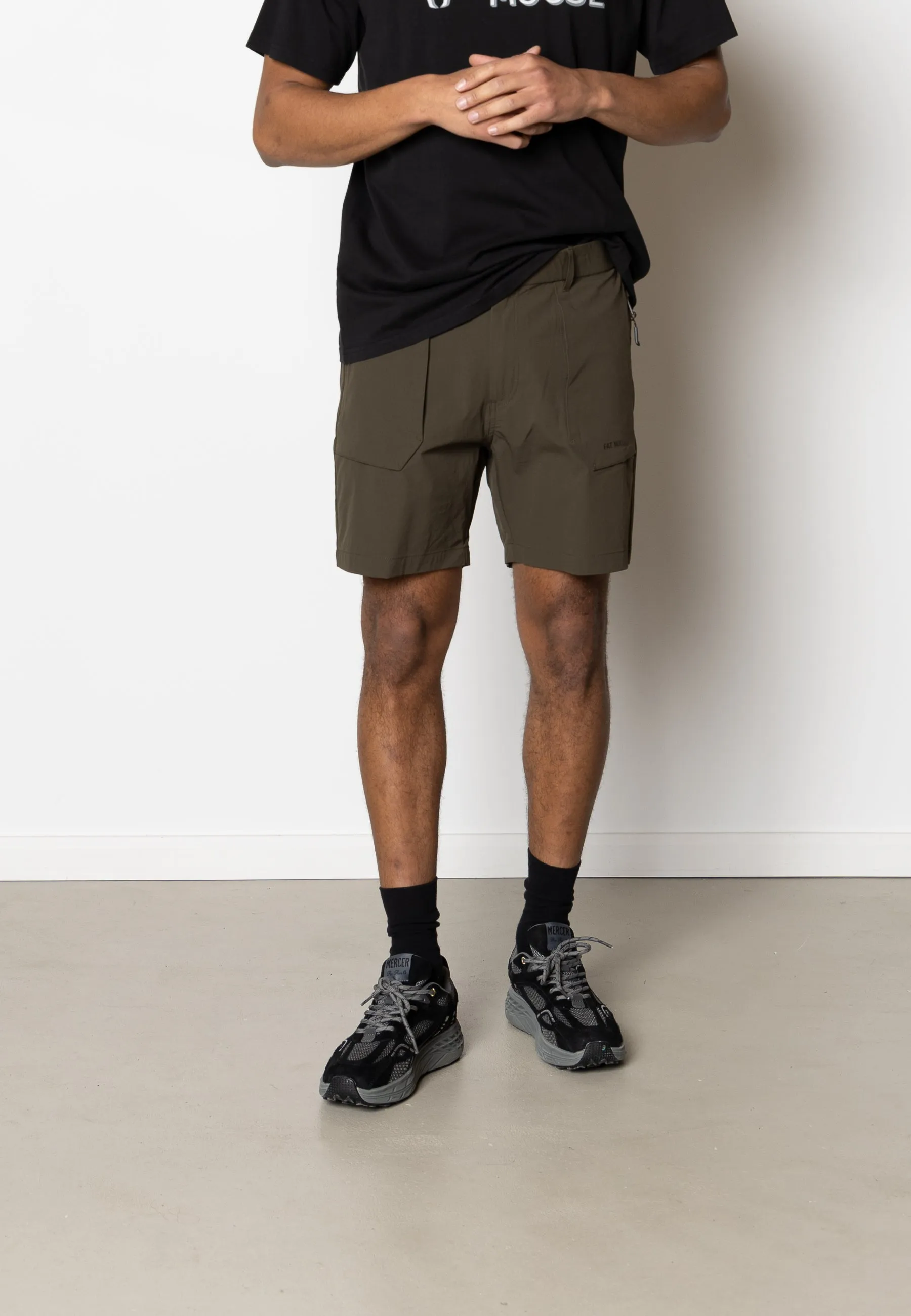TRACK SHORTS - Army