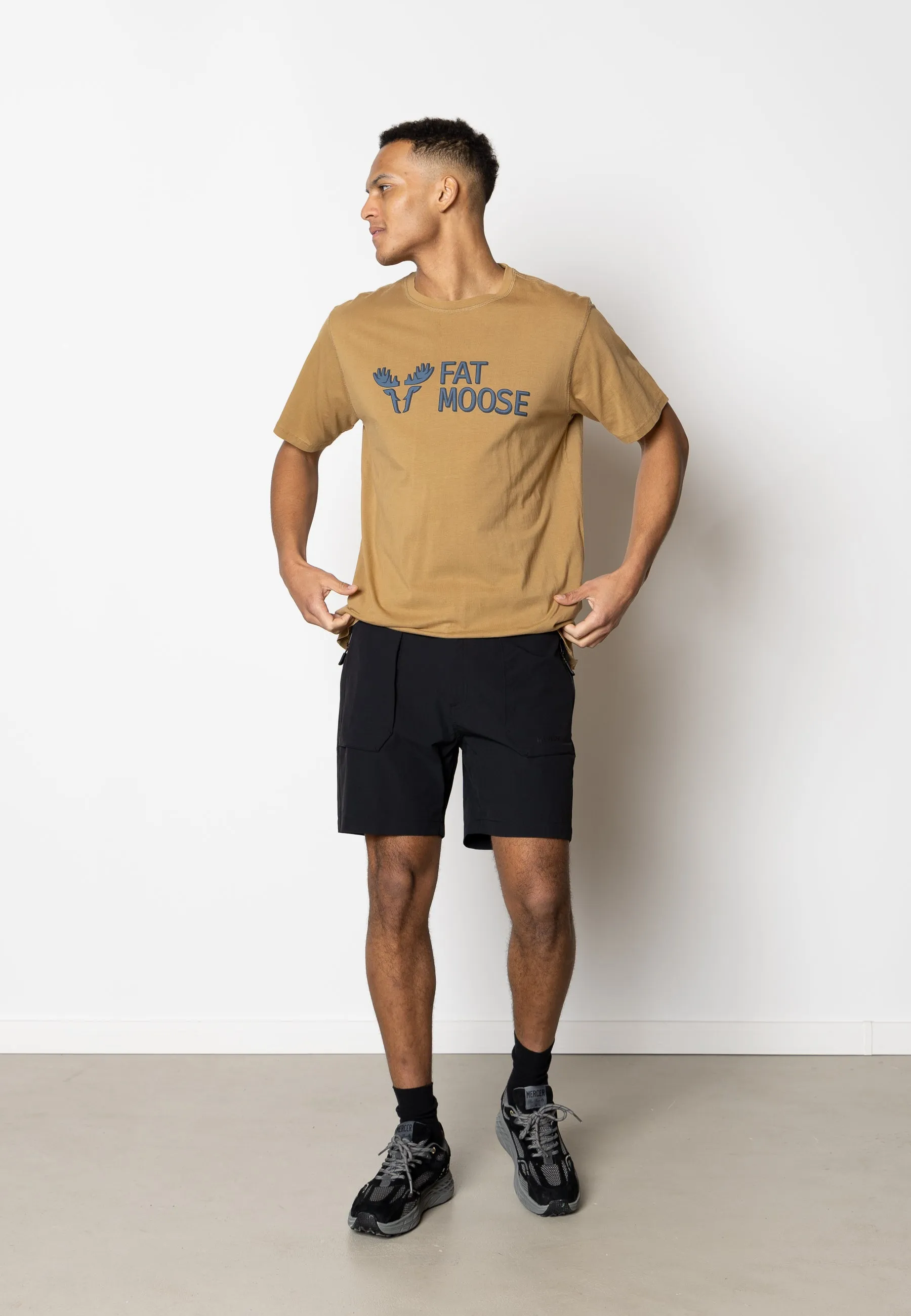 TRACK SHORTS - Black