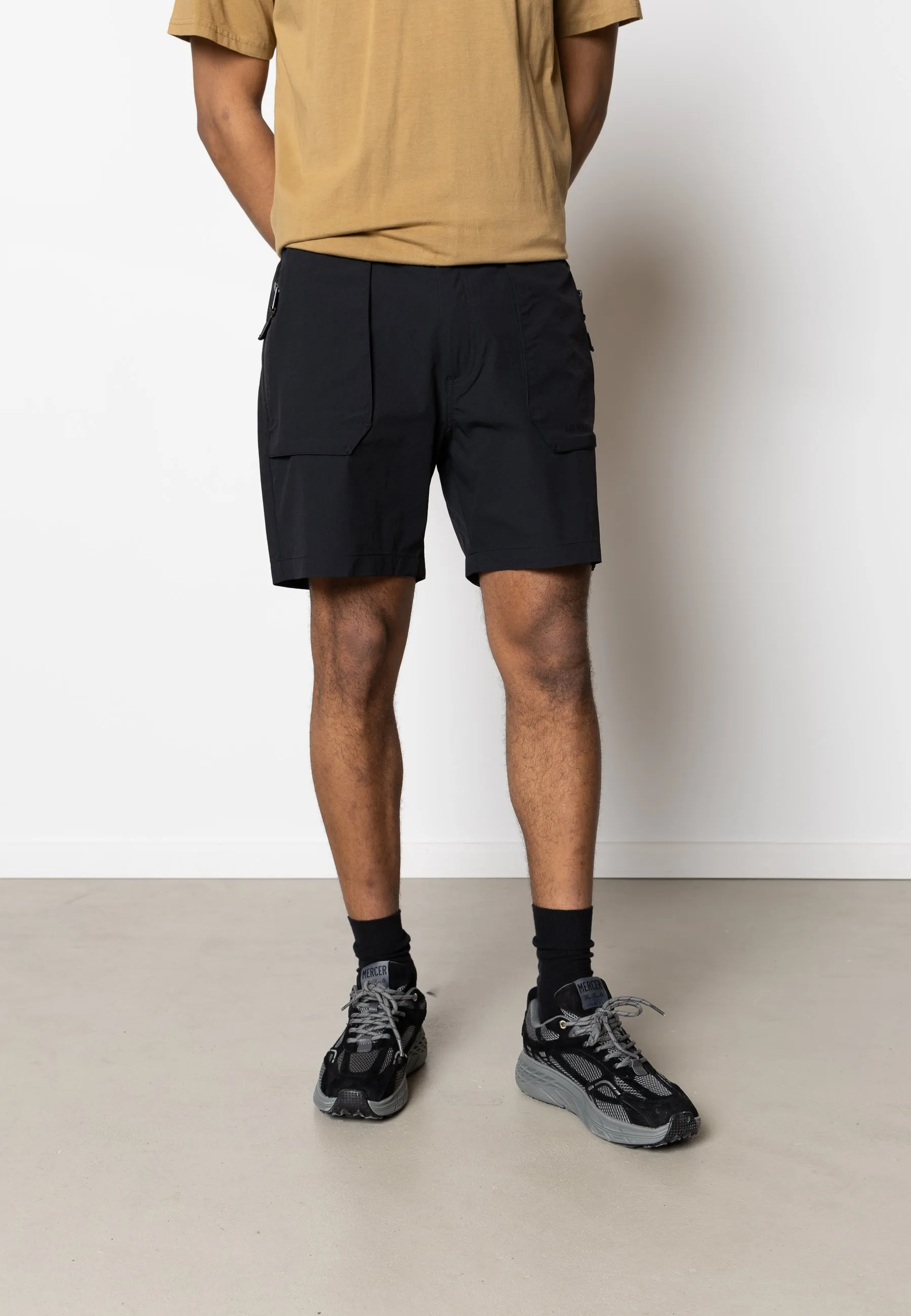 TRACK SHORTS - Black